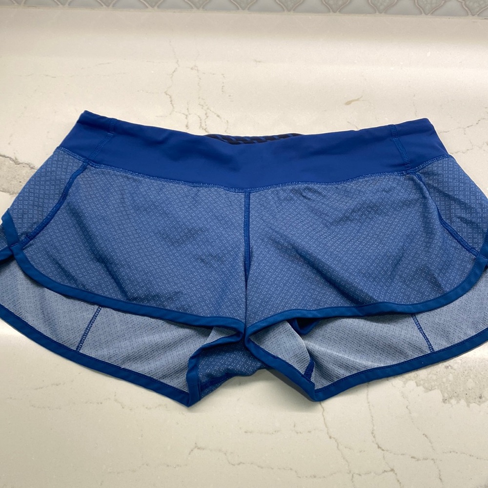 Lululemon running shorts size 8